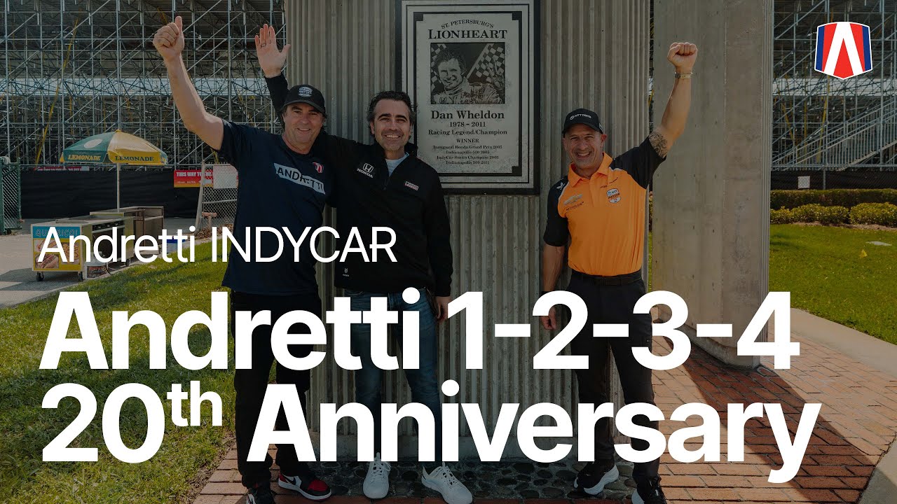 Click to watch the video “Reliving the Andretti Full Sweep 🏆 | Andretti INDYCAR”
